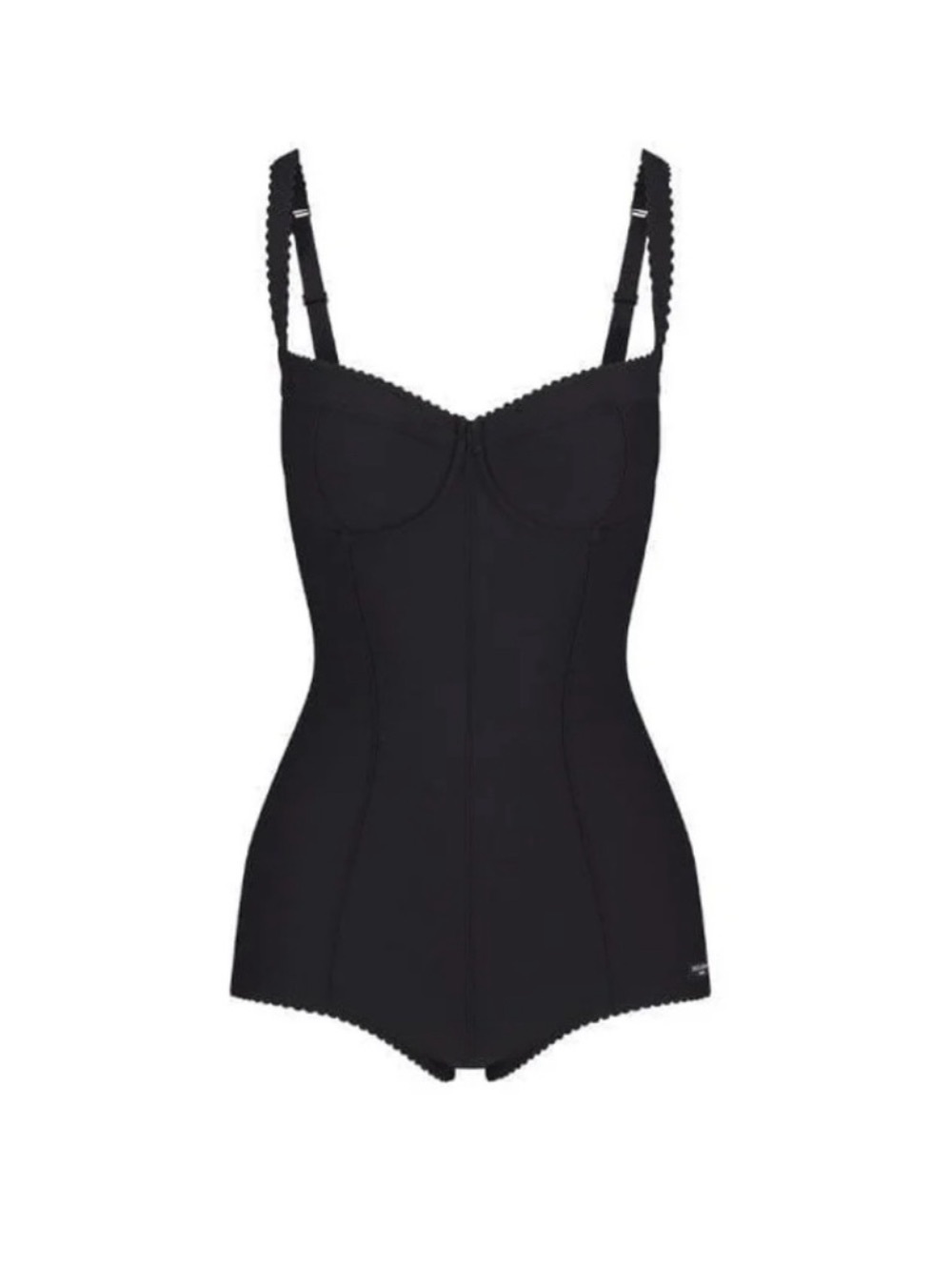 Dolce & Gabbana X SKIMS Black Bodysuit